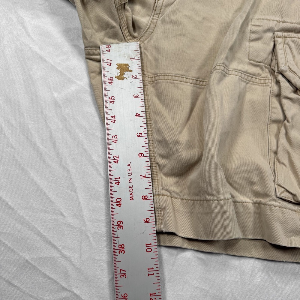 POLO RALPH LAUREN Men's Size 34 Tan 100% Cotton Classic Polo Chino‎ Cargo Shorts - Picture 7 of 8
